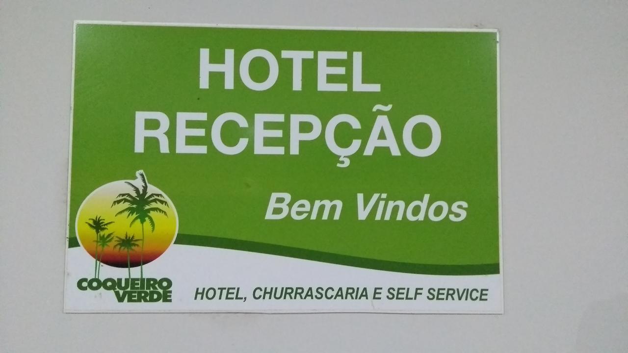 Hotel E Churrascaria Coqueiro Verde Oeiras Eksteriør billede